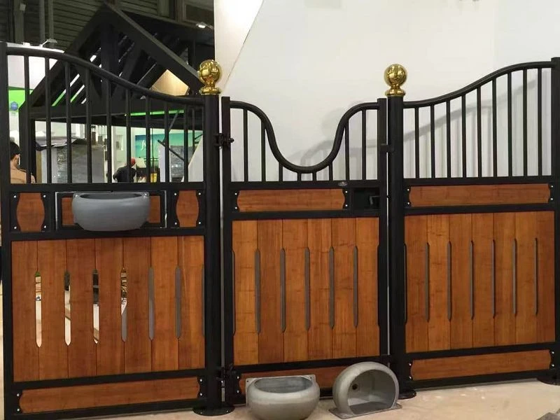 Vented Bamboo Stall Fronts